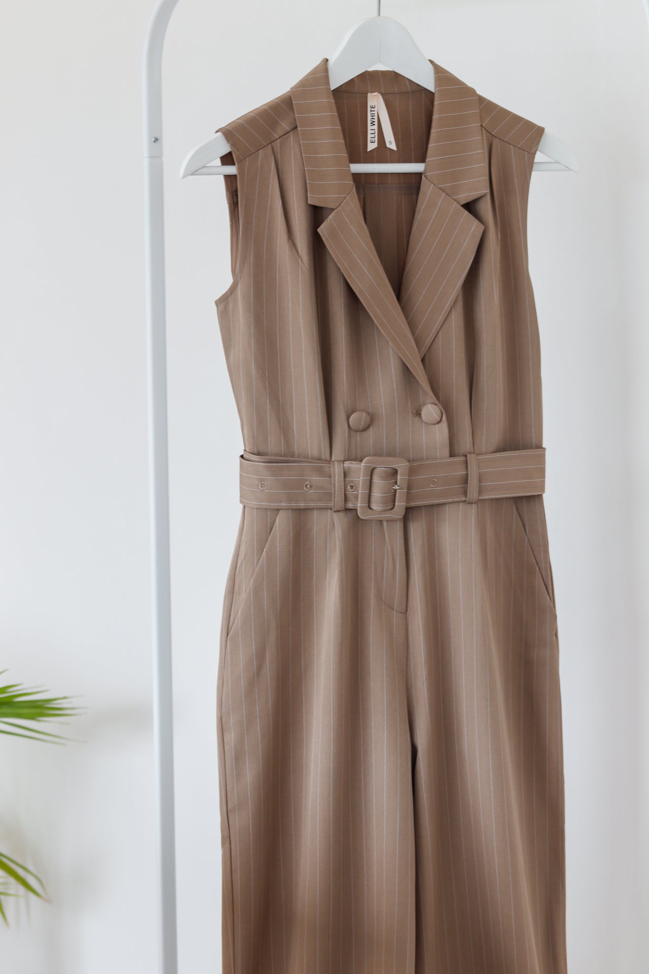 Gestreepte jumpsuit