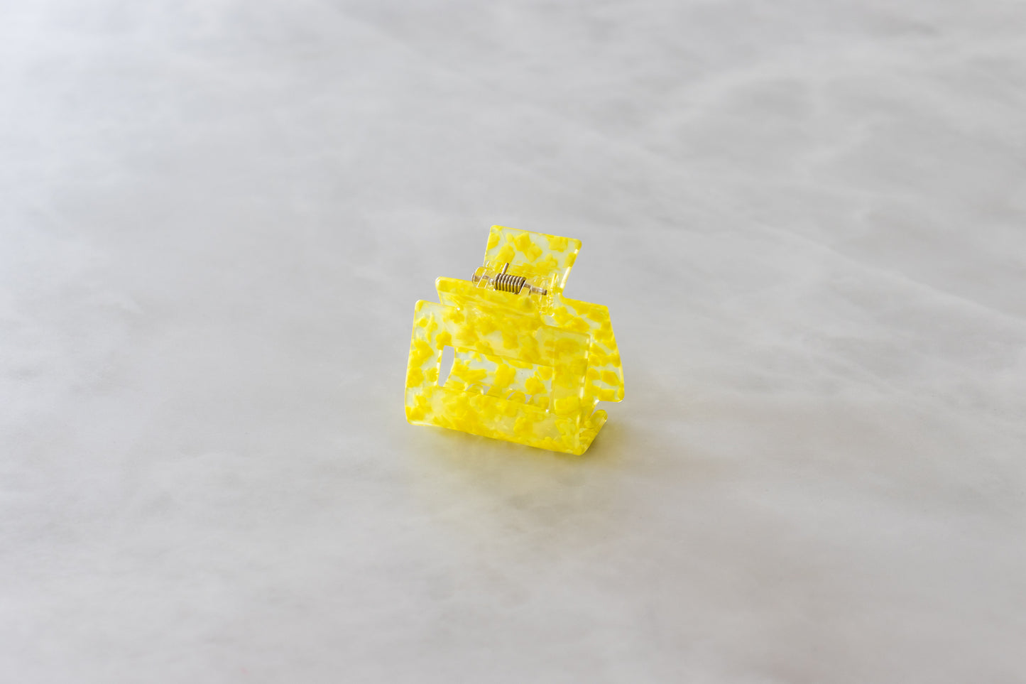 Gele Vierkante Haarspeld- Belice - Bélice Goes Out - Geel - Haarspeld - Accessoires - Dames - Lente