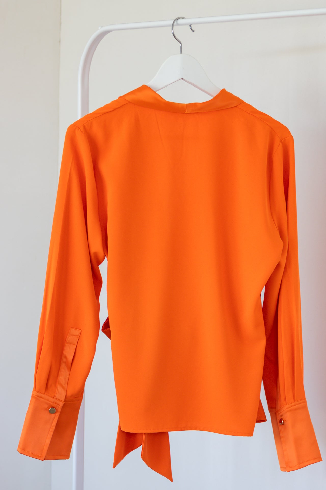 Oranje blouse - Bélice - Belice - Bélice Goes Out - Cache Coeur - Oranje -Dameskledij - Lentebloes - Bloes - blouse - Lente