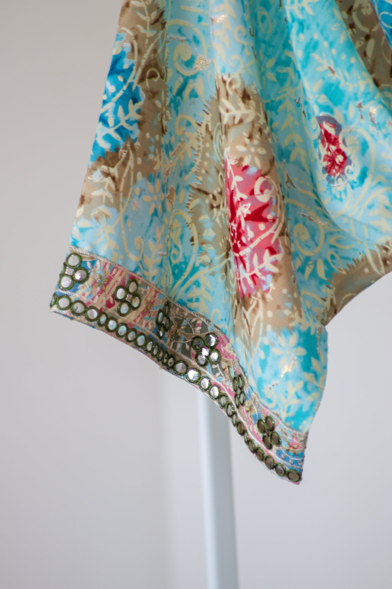 Blauw strandkleed