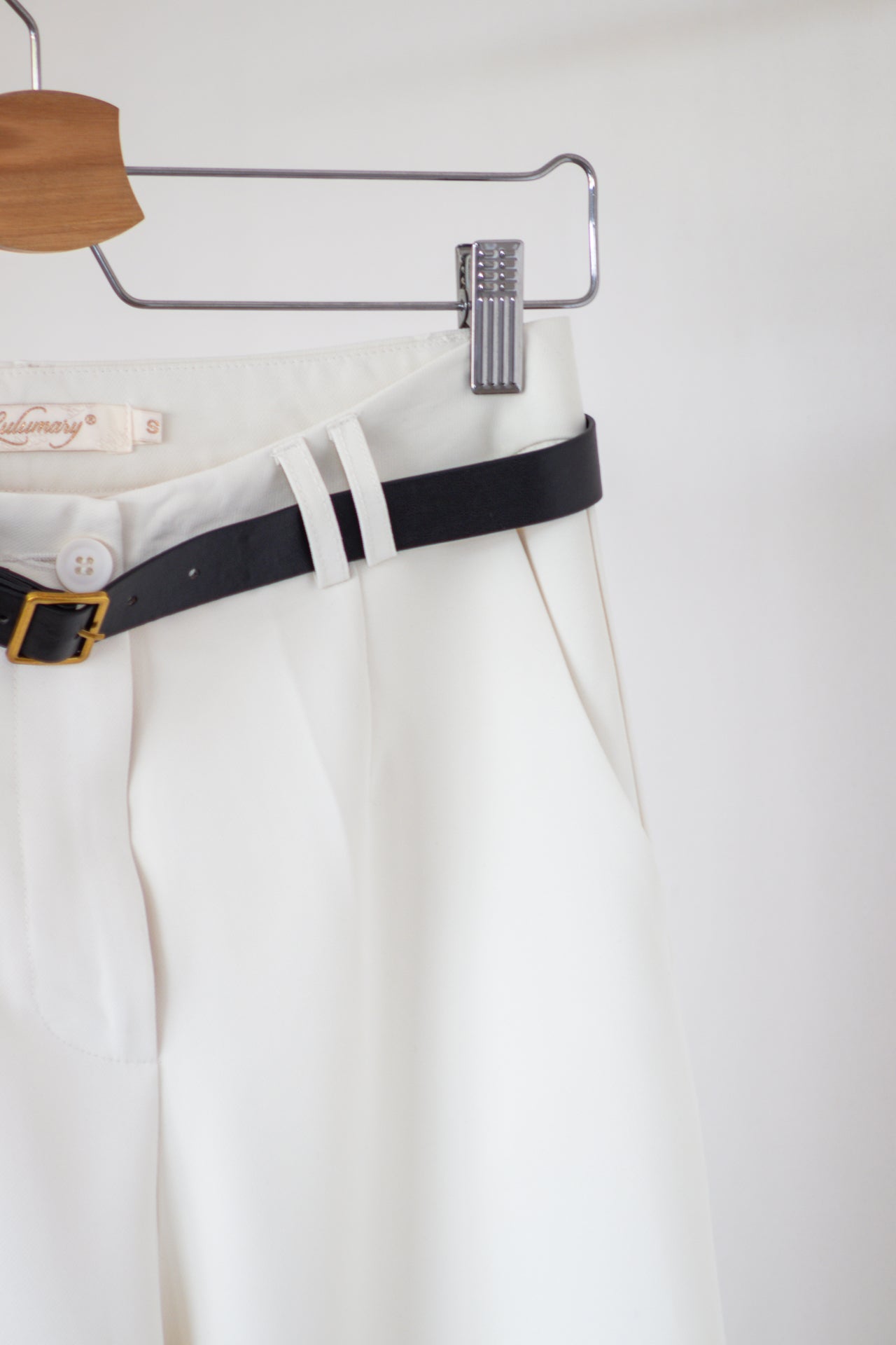Witte geklede broek - Straight fit - Belice - Bélice At Work - Wit -Dameskledij - Damesbroek - Broek - Lente