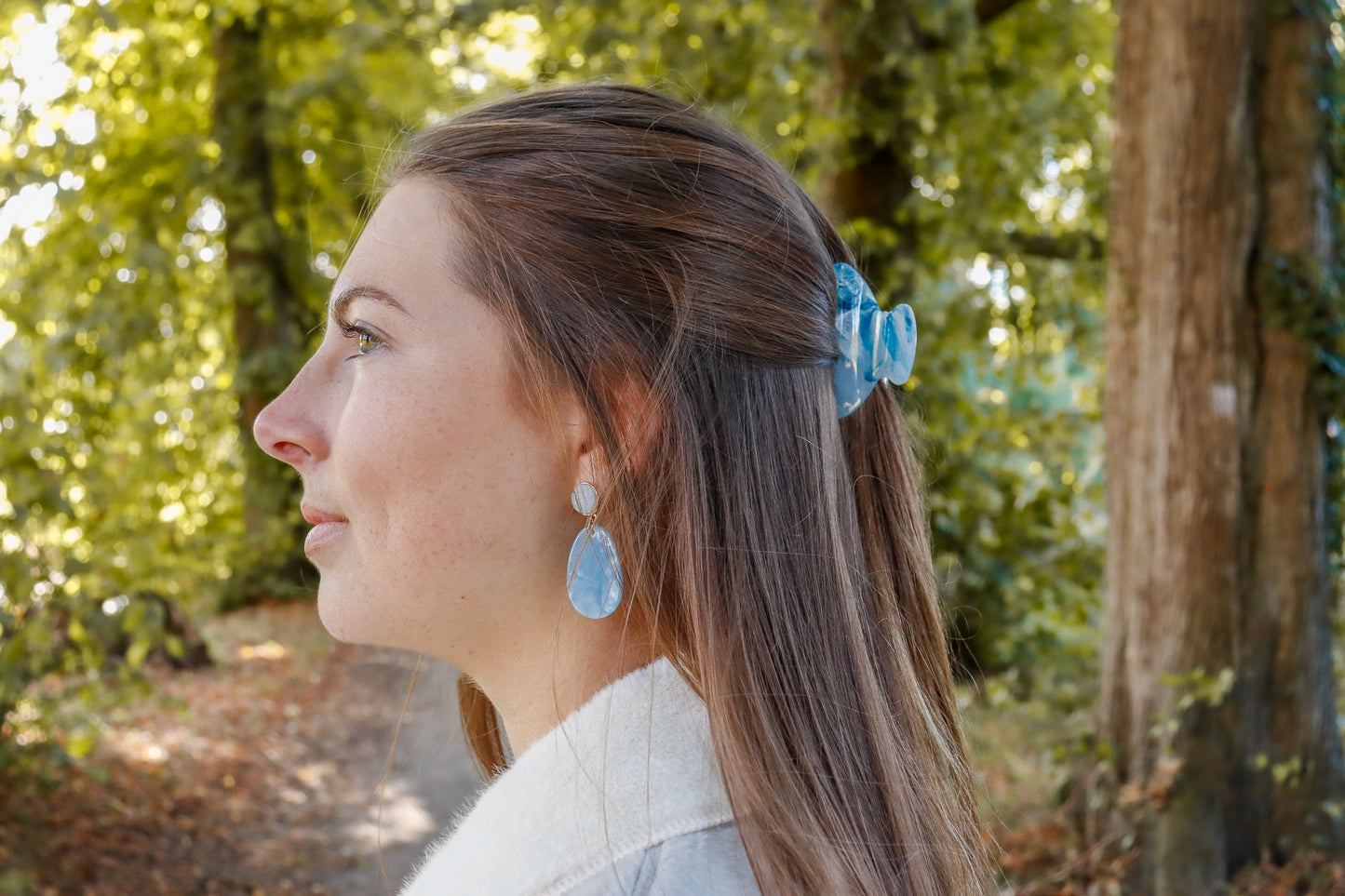 Blauwe Haarspeld - Bélice - Belice - Haarspeld - Bélice Goes Out - Lente - Dameskledij - Accessoires