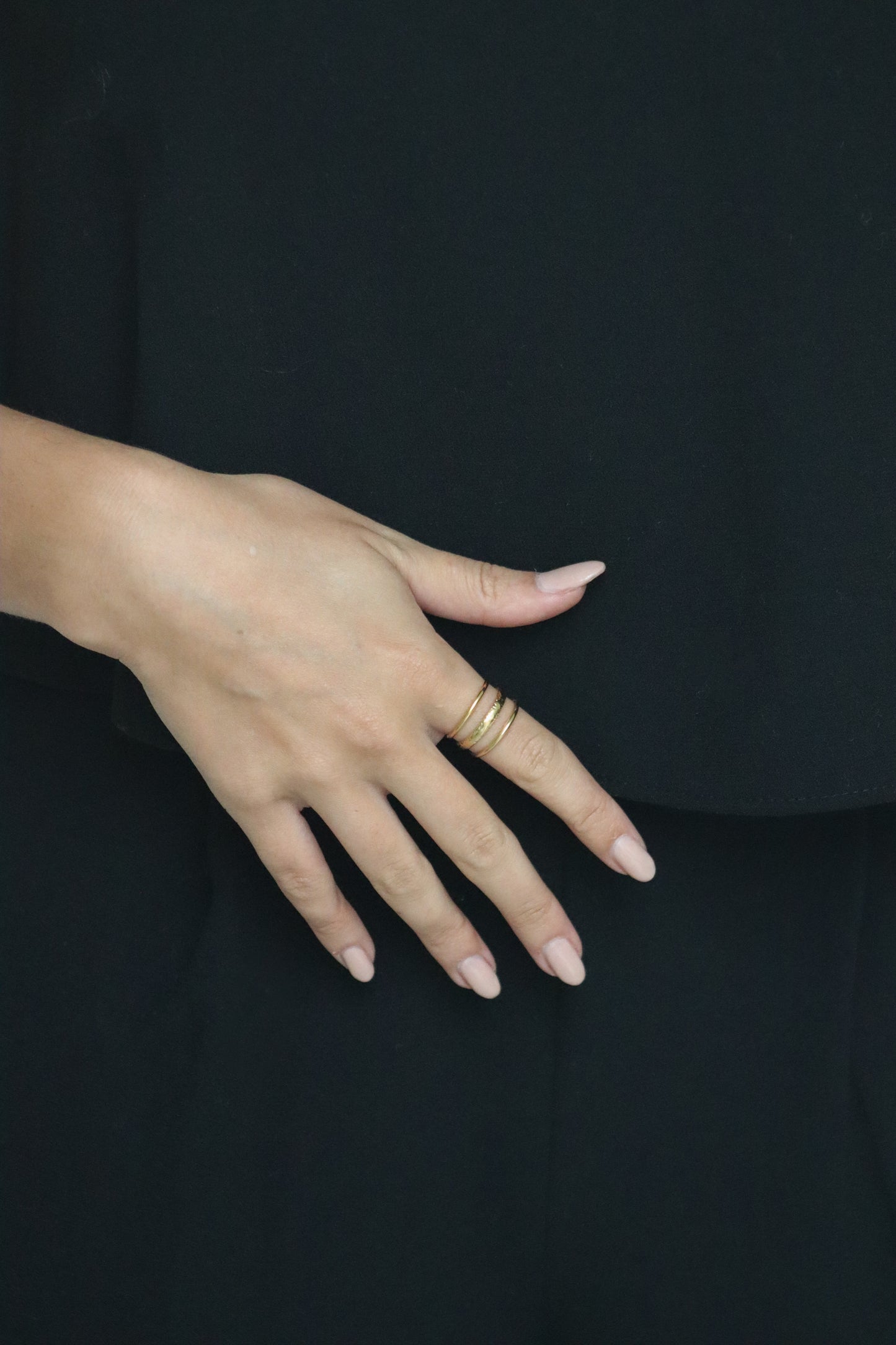 Howdy Baby Ring - Goud