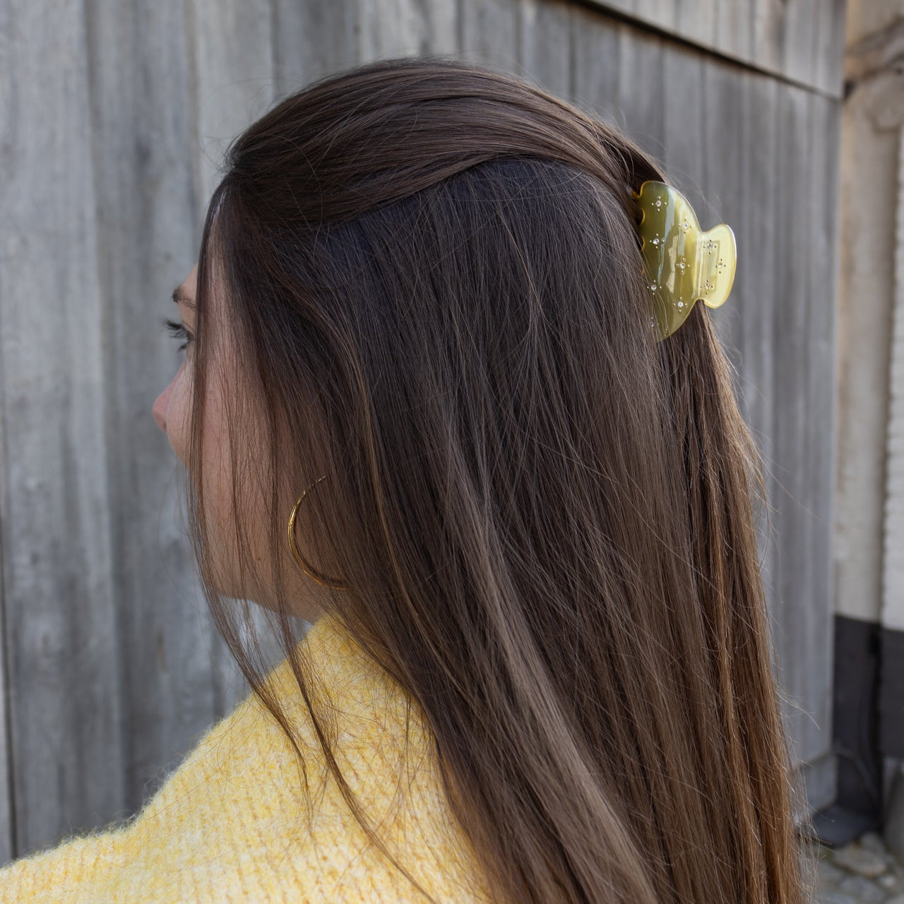 Gele Haarspeld met Diamantjes - Belice - Bélice Goes Out - Geel - Haarspeld - Accessoires - Dames - Lente