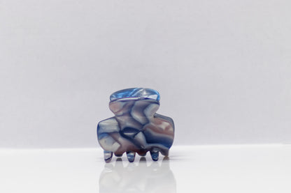 Join the club mini haarspeld Blauw-Paars