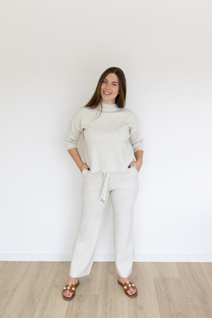 Grijze homewear broek