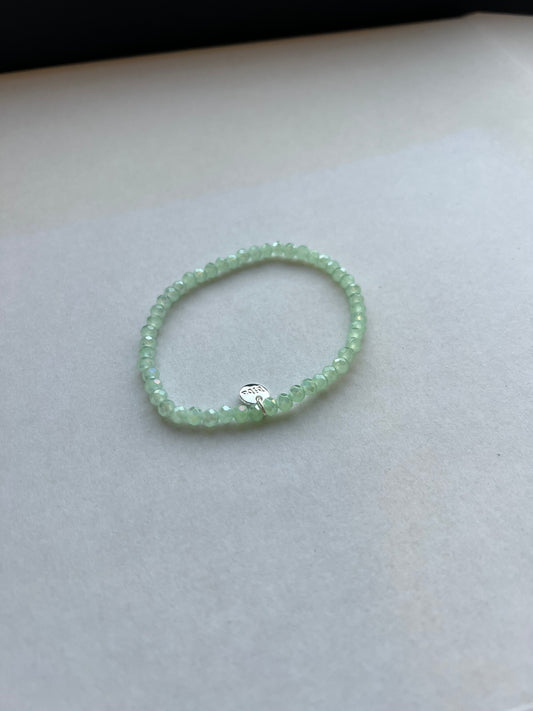 Armband met groene Kralen